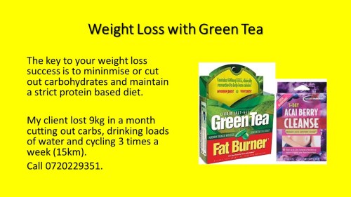 Green Tea Fat Burner II 2018